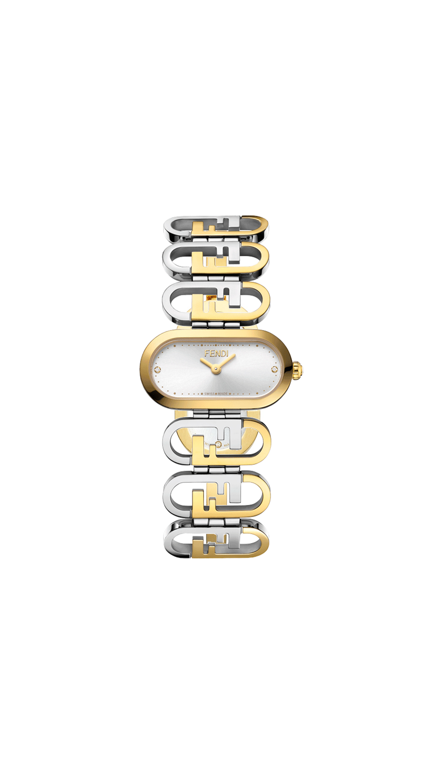 O'Lock Logo Watch - Gold / Silver