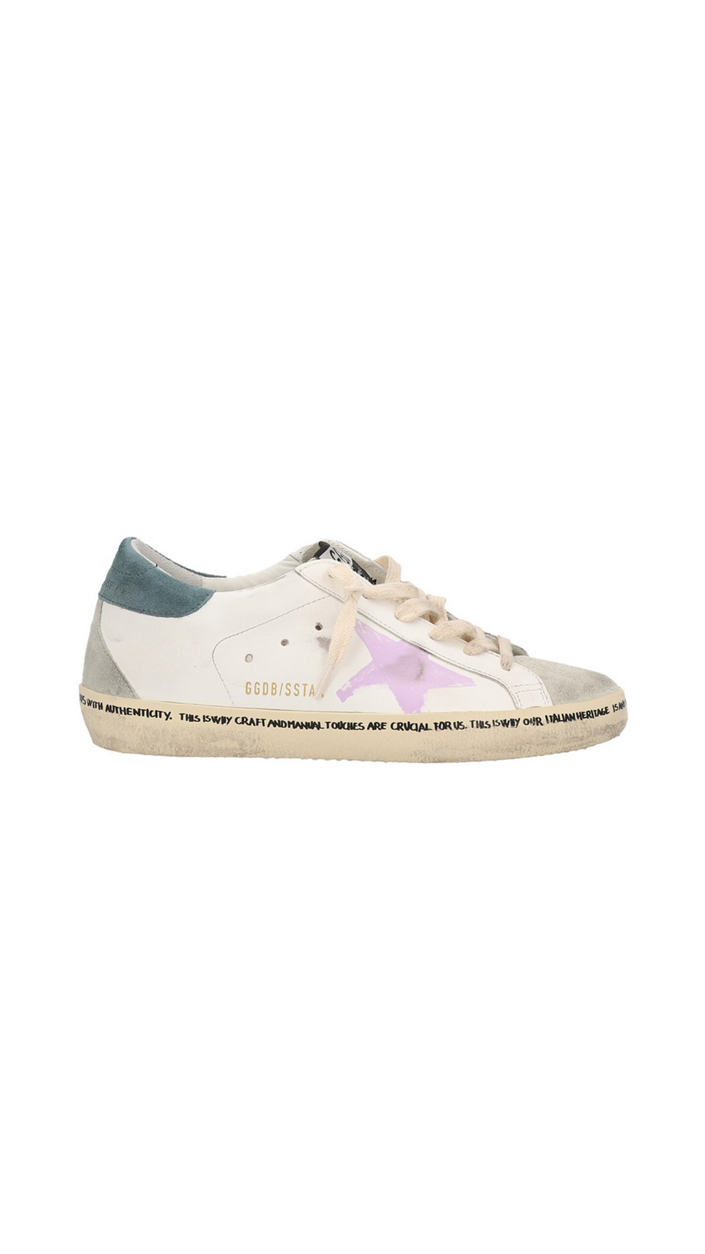 Super-star Sneakers - White / Pink