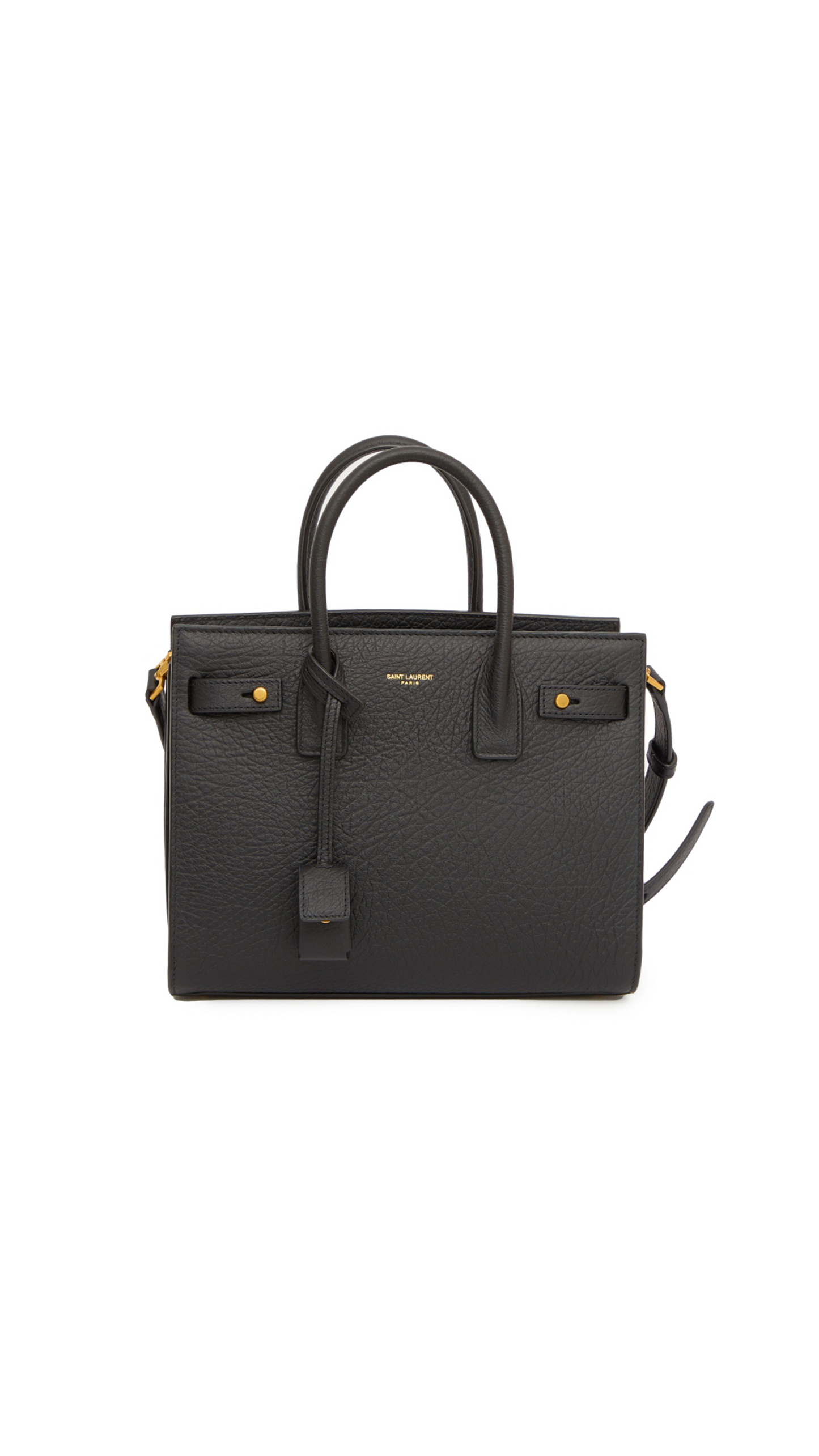 Sac De Jour Baby in Grained Leather - Black