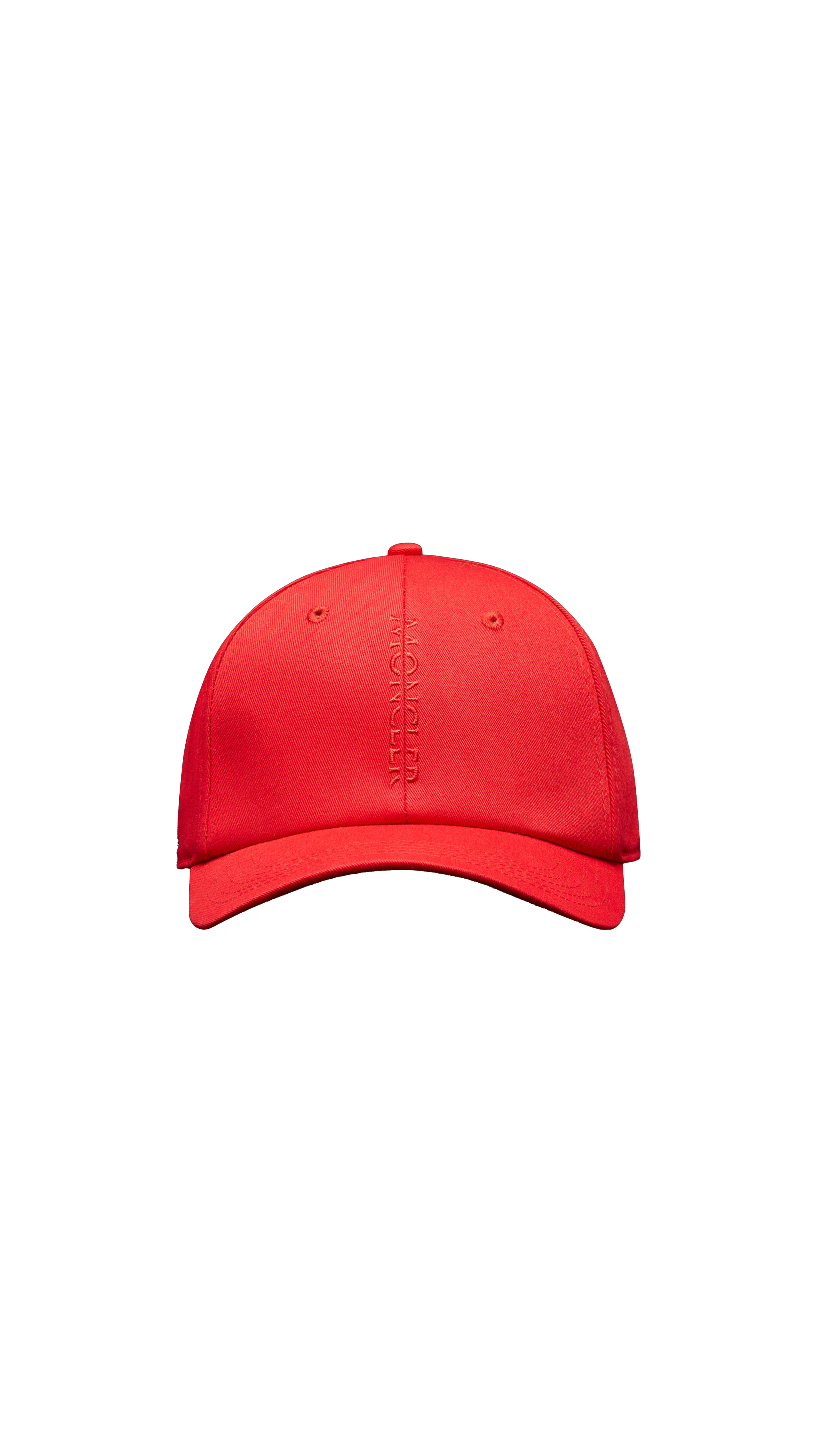 Gabardine Baseball Cap - Red