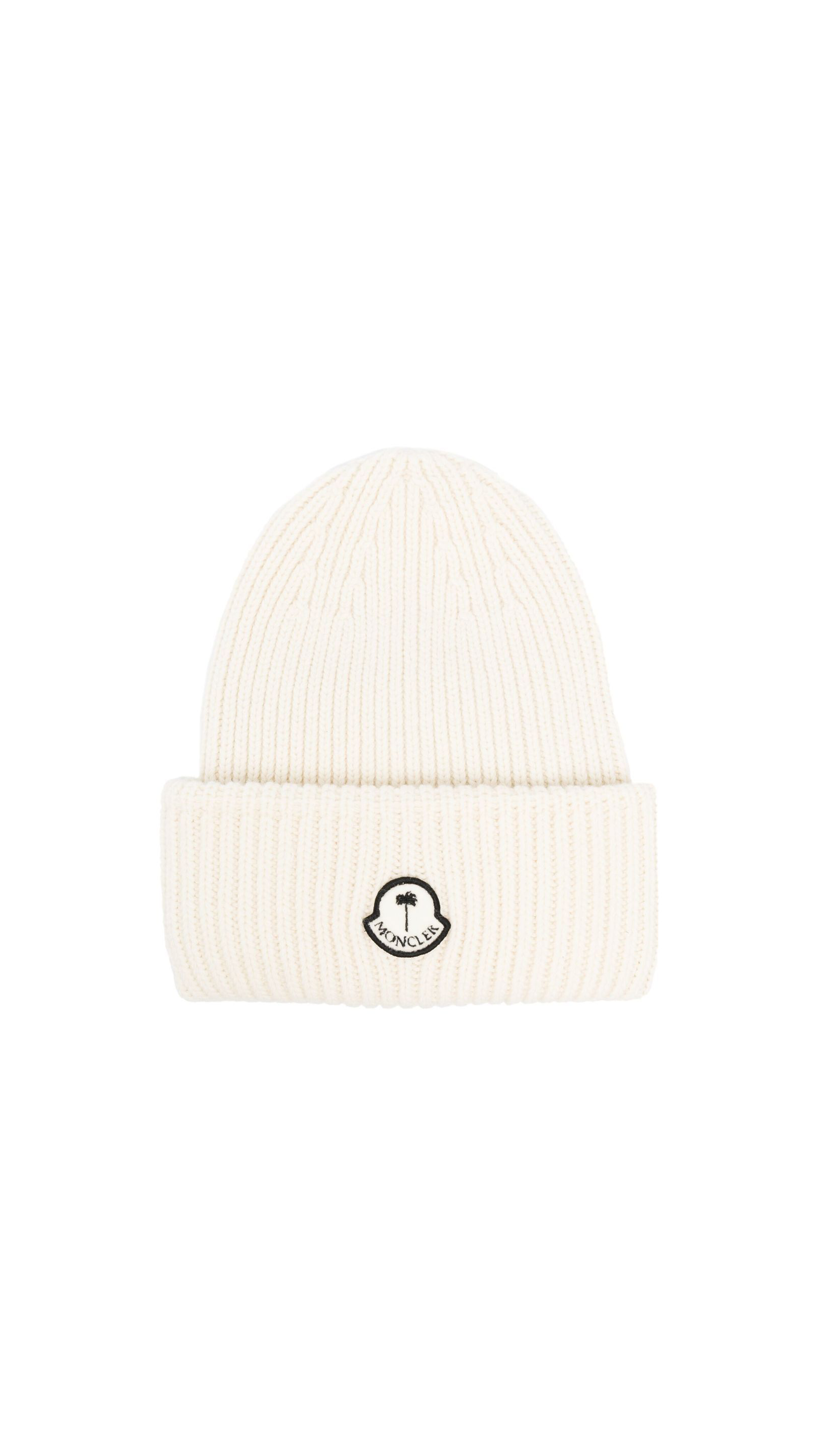 Wool Beanie X Palm Angels  - White