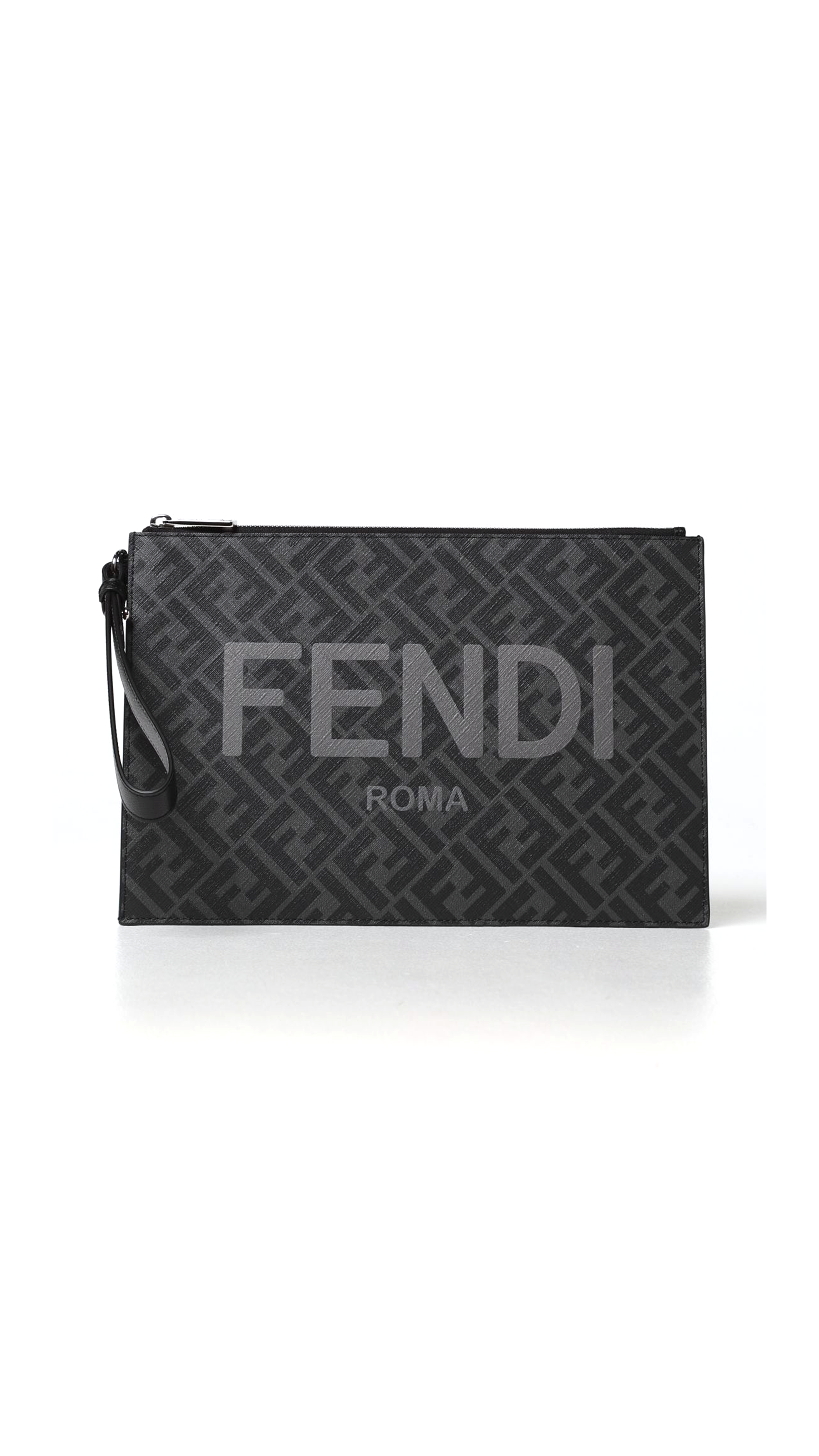 Flat Pouch - Black/Grey