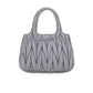 Matelasse Nappa Leather Handbag - Lila