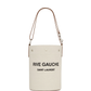 Rive Gauche Bucket Bag in Linen - Natural