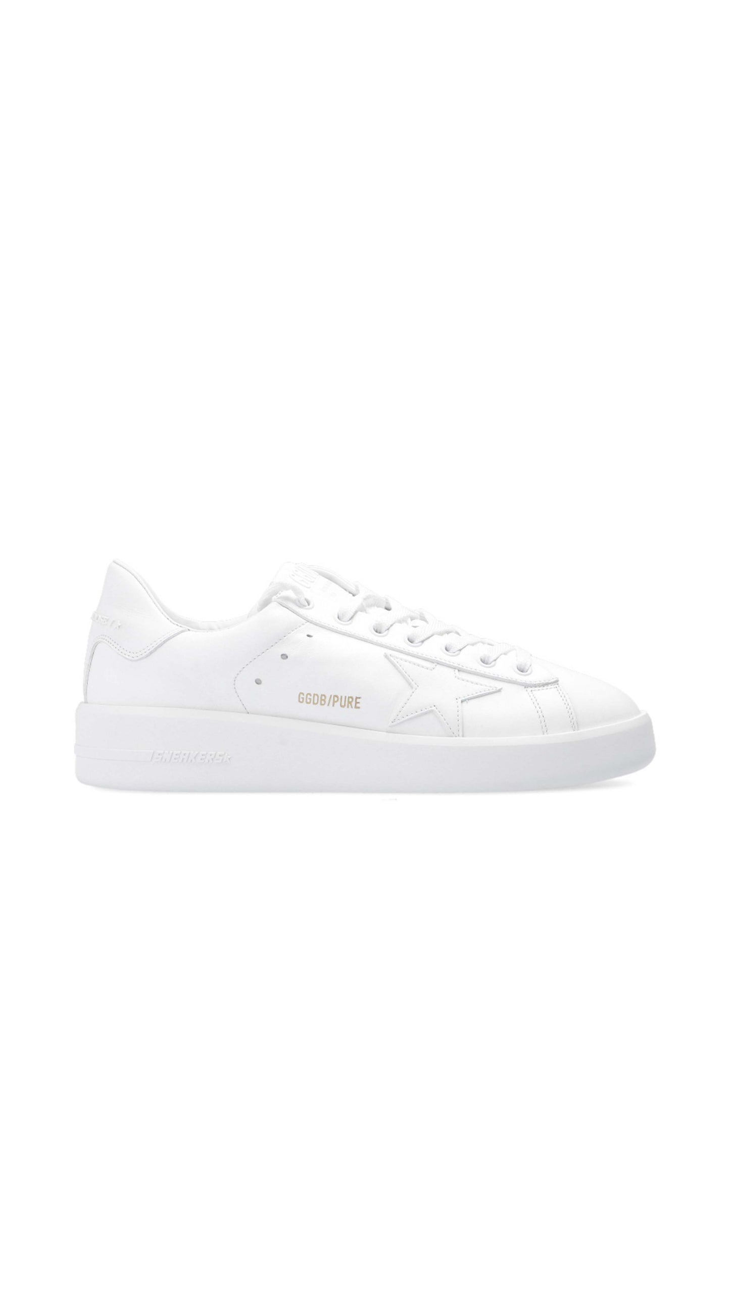 Pure Star Sneakers - White / White